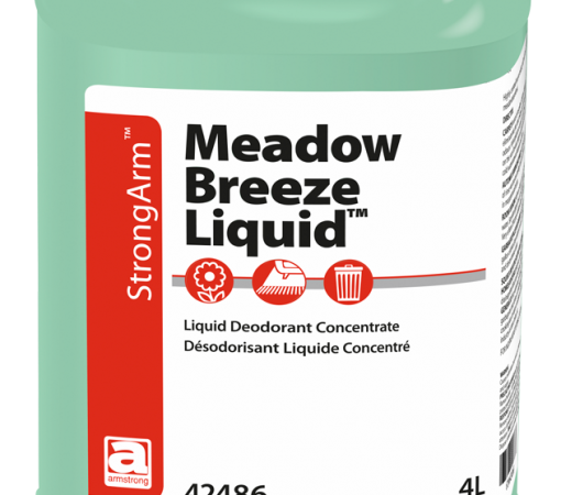 A bottle of meadow breeze liquid.