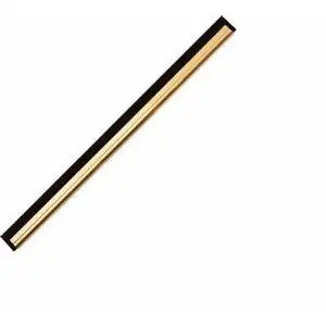 A gold and black bar on a white background.